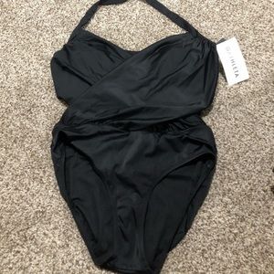Athleta Wrap One Piece swimsuit 38D/DD